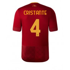 AS Roma Bryan Cristante #4 Hemmatröja 2022-23 Korta ärmar